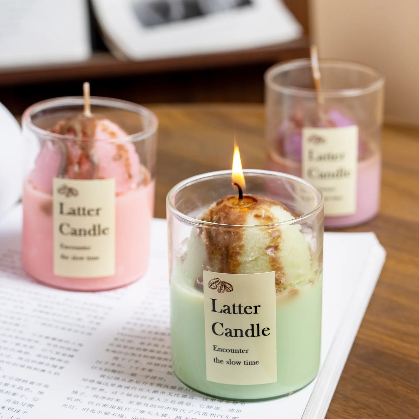The ICE CREAM CANDLE